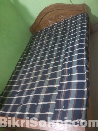 Semi Double bed and jajim